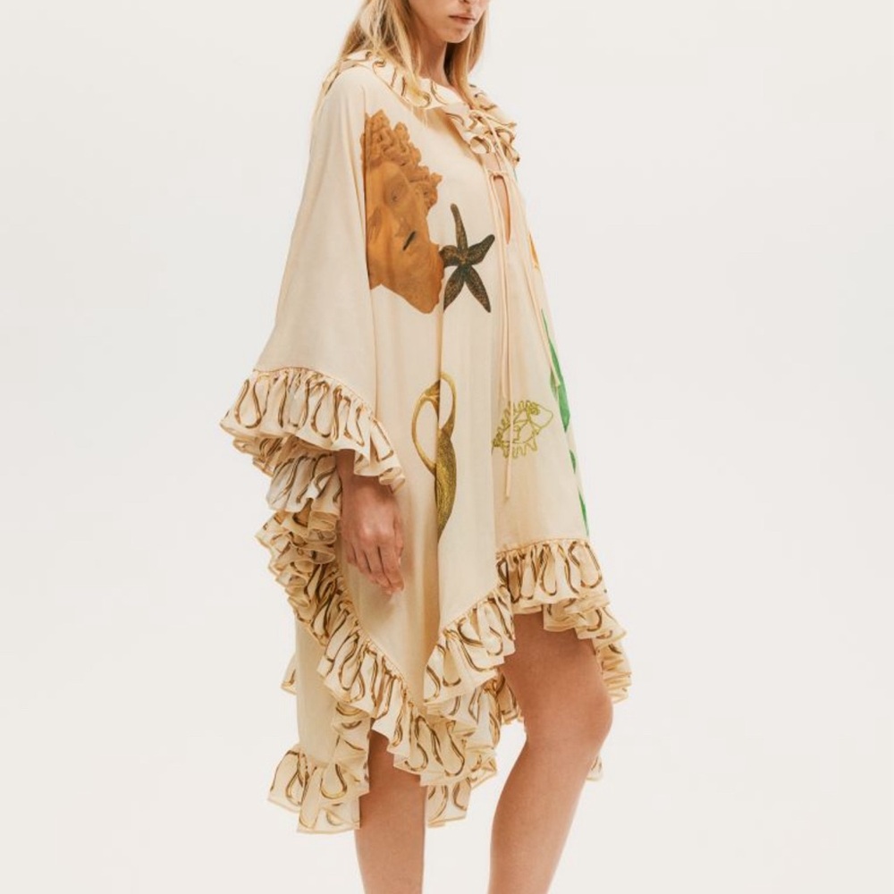 Hm studio collection 2024 printed kaftan dress